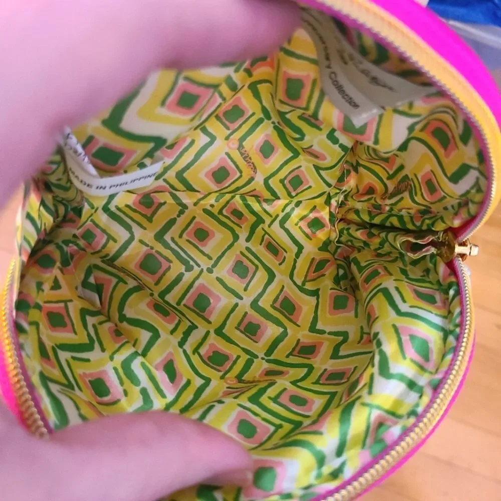 Lilly Pulitzer Makeup Bag Nosie Posey Print Target Collab NWT